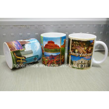 Caneca da sublimação, caneca cerâmica revestida da sublimação 11oz